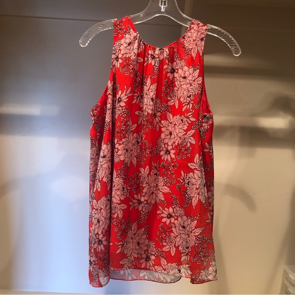 Vince Camuto Kaleidoscope Halter Tank Top Size Small